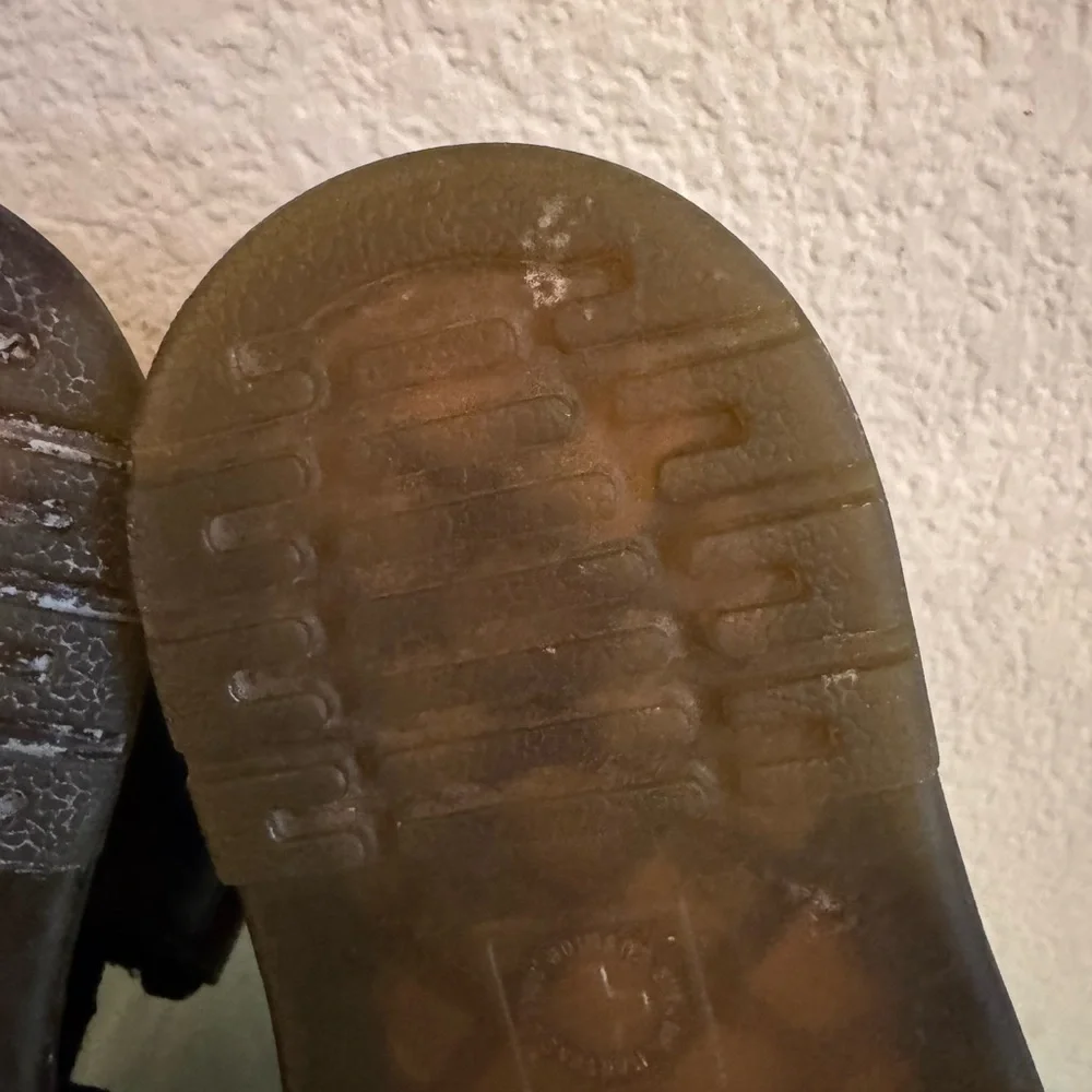 Dr. Martens Black Leather Sandals Toddler size 9